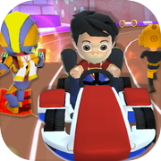 Play Super Vir the Robot Kart Race