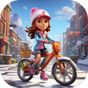 Paper Girl Race: Running Games