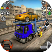 Play Car transporter cargo truck 3D