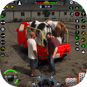 Play Cargo Animal Truck Driving 3D