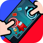 Play Mask Man Adventure: Red & Blue