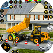 Road Construction Truck Game