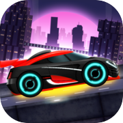Play Car Games: Neon Rider Drives Sport Cars