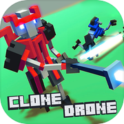 Play Clone Drone Fighting in Danger Zone Battle