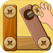 Play Wood Nuts & Bolts Puzzle