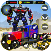 Play Police Robot War Transform