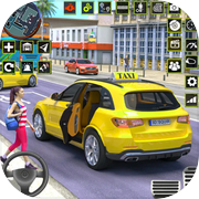 Play US Prado Car Taxi Driving Sim