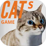 CATS GAME: stray cat, pet kitty, dog simulation adventure