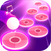 Play Pink Tiles Hop 3D - Dancing Music Game