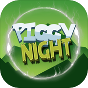 Piggy Night Circles & Monsters