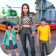 Rich Mom Game Family Simulator