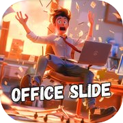 Office Computer Slide Run Game
