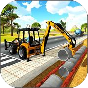 Play City Pipeline Construction: Plumber work