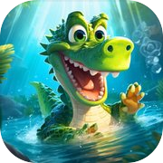 Alligator Run Water Fun Game