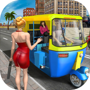 Rickshaw Stunt Driving Games