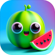 Play Fruit Watermelon Merge 3D Game