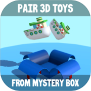 Pair 3D Toys from Mystery Box