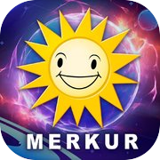 Space & planet Merkur and Mars