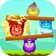 Play Bird Jam : Color Puzzle Game