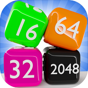 Play 2048 Number Cubes Merge Puzzle