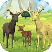 Forest Deer Simulator Game 3D