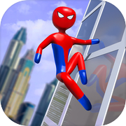 Stickman Rope Hero Spider Game