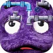 Grimace Pipe Line Water Puzzle