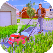 Play Lawn Mower Mowing Simulator 3D