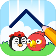 Draw Save Birds: Draw Puzzle