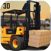 Construction Forklift Crane Driver 3D Simulator