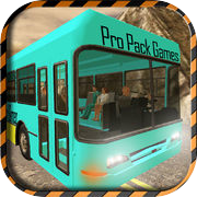 Play Dangerous Mountain & Passenger Bus Driving Simulator cockpit view – Transport riders safely to the parking