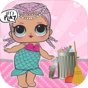 Play Princess Dolls Cleaning –  Dolly Room