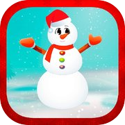 Decorate snowman Christmas