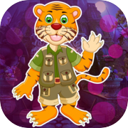 Play Best Game 446 Cartoon Tiger Escape From Real Cave
