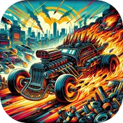 Play Twisted cars battle PvP