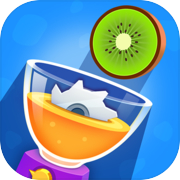 Play Fruit Slash: throw fruits and make smoothie