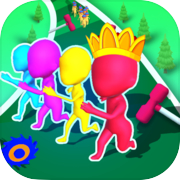 Play Color Crowd Run 3D