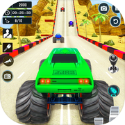 Monster Truck Stunt Truck Game