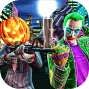Play Halloween Gangsters Robbery