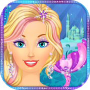 Ice Princess Mermaid Salon: Girls Makeover Games