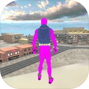 Play Spider Rope Crime City Hero 3D