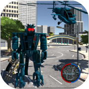 Grand Robot Helicopter Crime : Fight To Survive