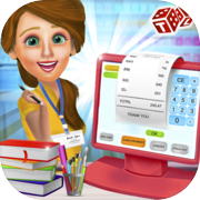 Play High School Book Store Cashier - Kids Game