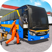 Police Bus Offroad Bus Game 3D