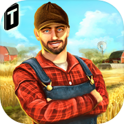 Play Town Farmer Sim - Manage Big F