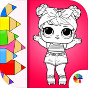 Play Dolls Coloring pages - lol surprise