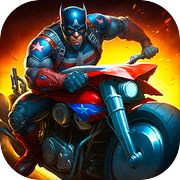 Play Superhero Moto Bike US Stunt