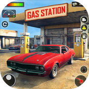 Gas Station Junkyard 3D Sim