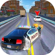 Play Police Thief Car Chase Game