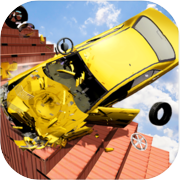 Play Beamng Drive Death Stair Car Speed Crash